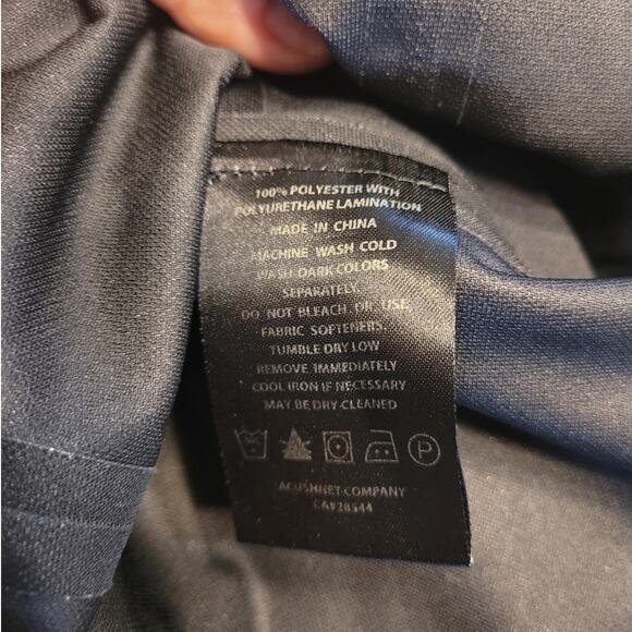 FootJoy DryJoys Tour XP Golf Pullover M Black 1/2 Zip Waterproof – Flaw - Picture 8 of 13